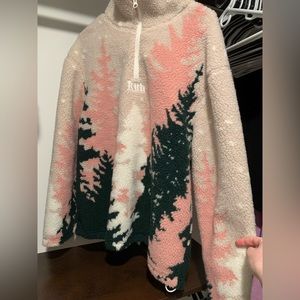 Kith Spruce Claremont Sherpa Quarter Zip